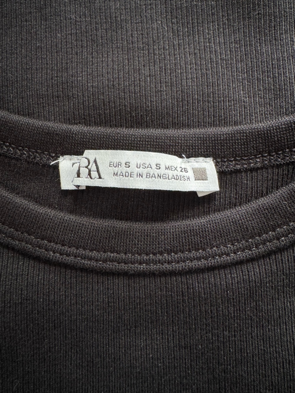Zara Ribbed Bodysuit - Picture 3 of 3